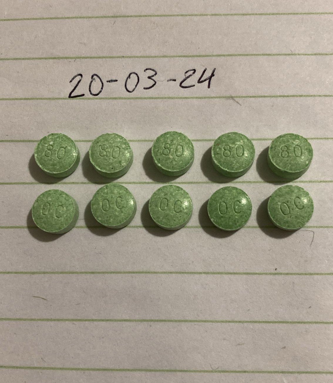 Oxycodone 80mg